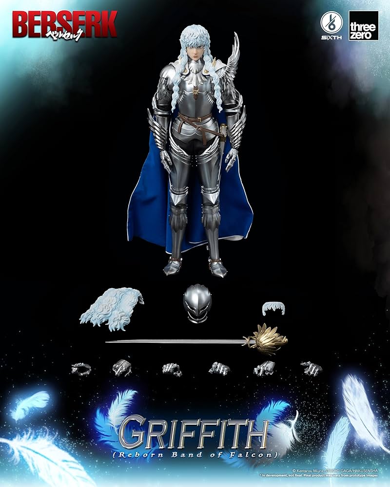 BERSERK グリフィス Amazon.co.jp: threezero Berserk グリフィス (リボーンバンド